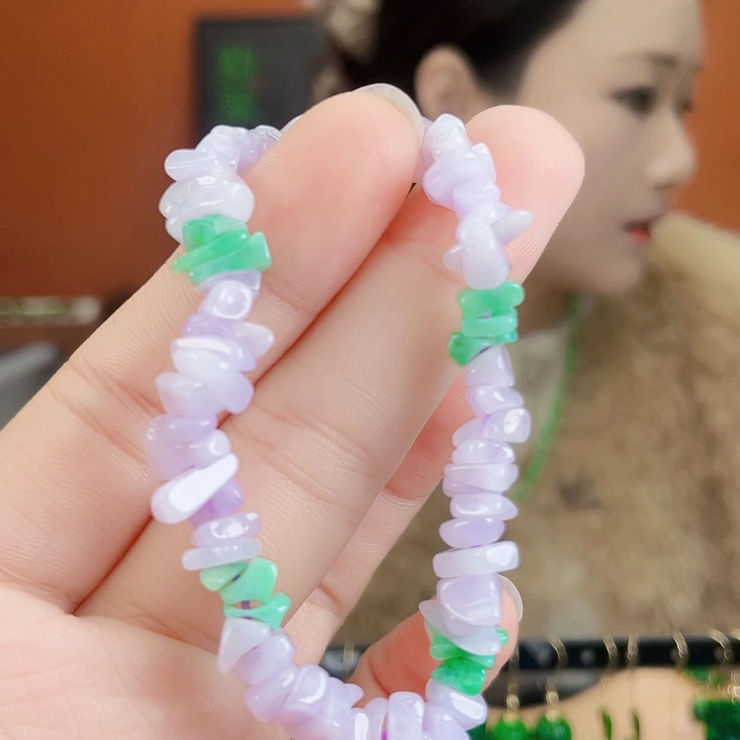 翡翠未镶嵌耳饰饰品