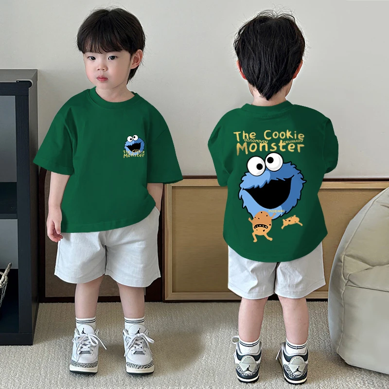 童装男童短袖t恤夏装2025新款儿童夏季中小童夏款男孩纯棉上衣潮t