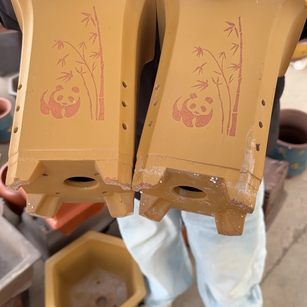 花盆紫砂瑕疵和瑕疵