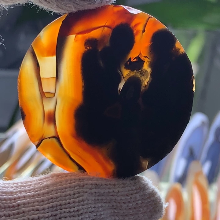 未镶嵌玛瑙/玉髓珠宝半成品86