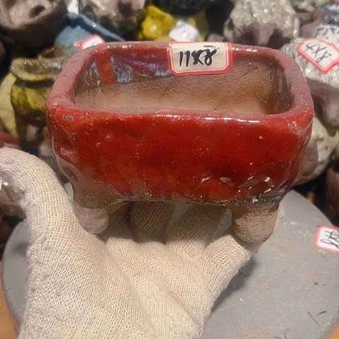 粗陶花盆制作就这样了，现在