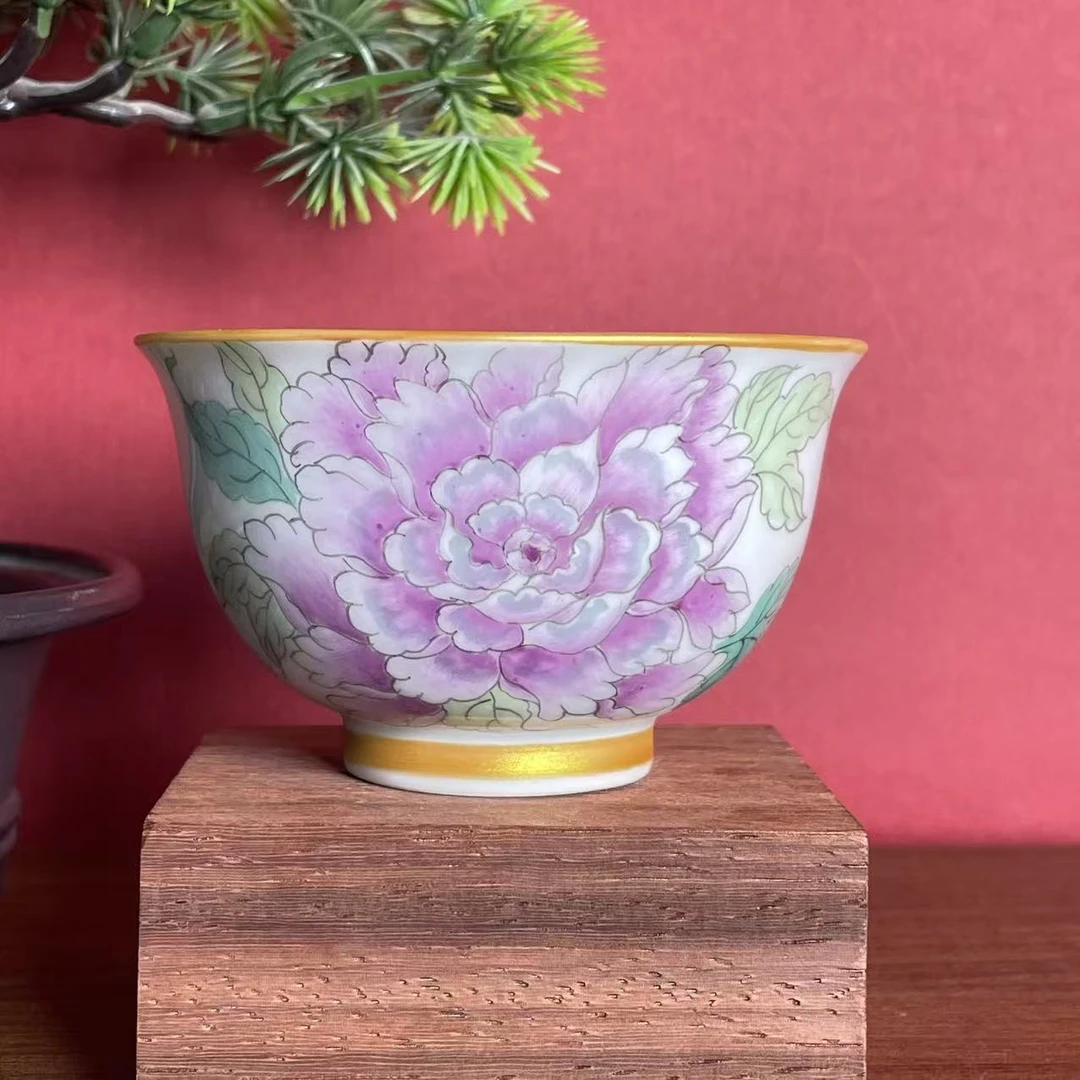 玲珑集 牡丹盛开杯 LL269