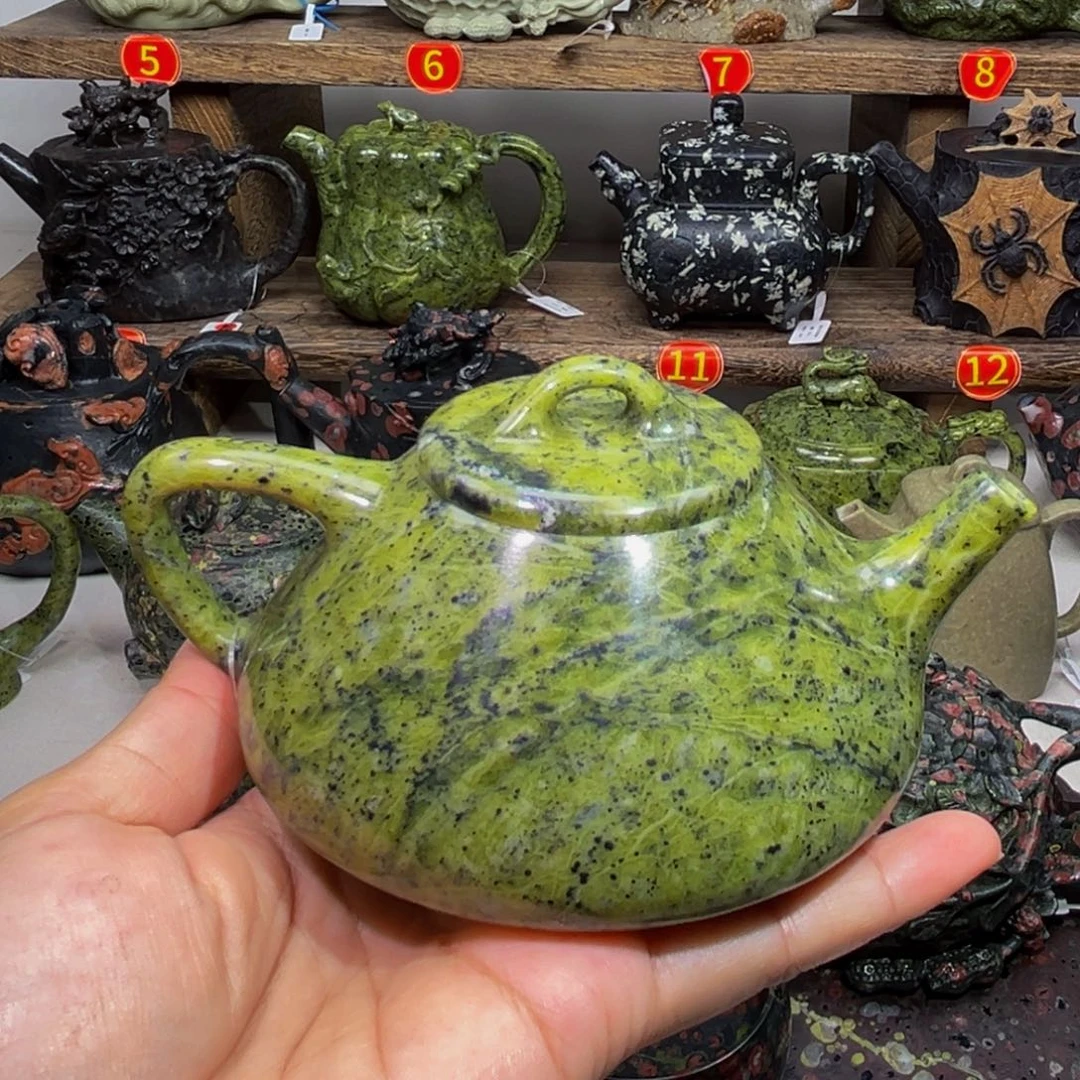 藏玉药王石石瓢壶200cc