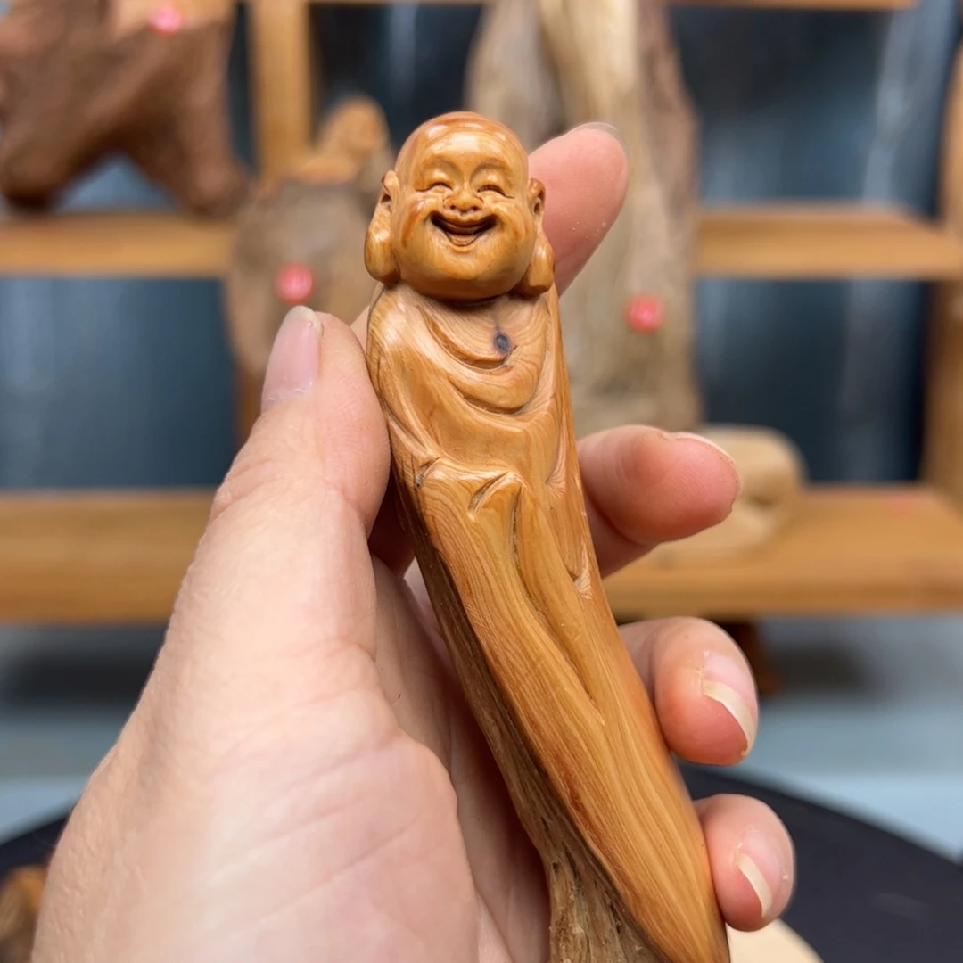 柏木崖柏木摆件手把件84