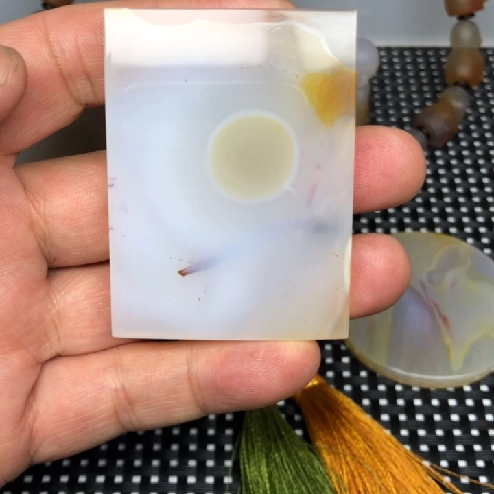 玛瑙/玉髓合金颈饰