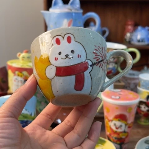 炉景德镇釉下手绘陶瓷