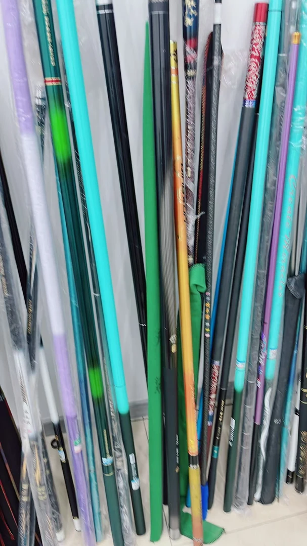 6组 品牌钓竿断码样品福利 鱼竿渔具粉丝福利