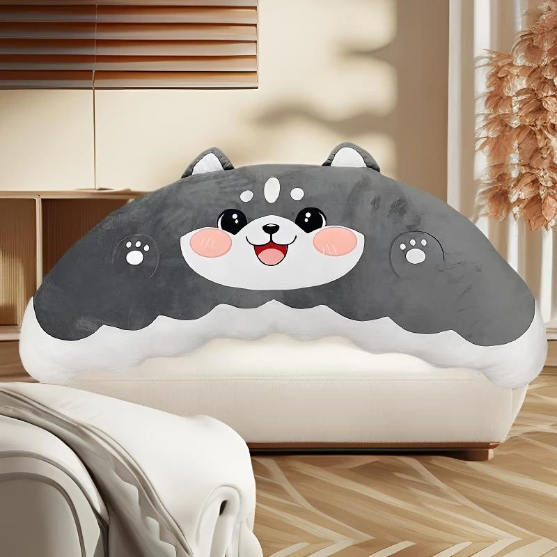 【宠粉福利】哈士奇床头靠枕 +抱抱哈士奇