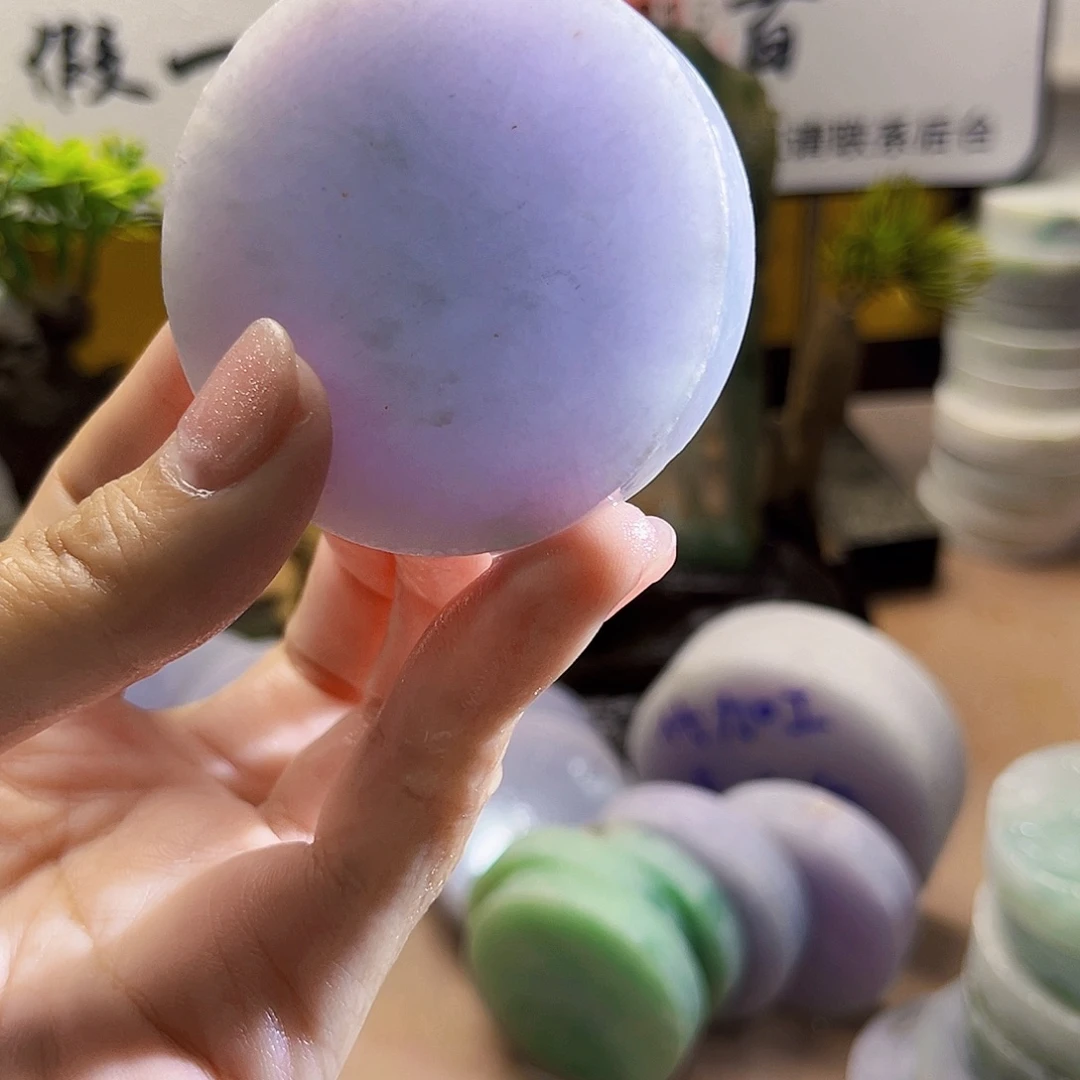 翡翠未镶嵌颈饰969……