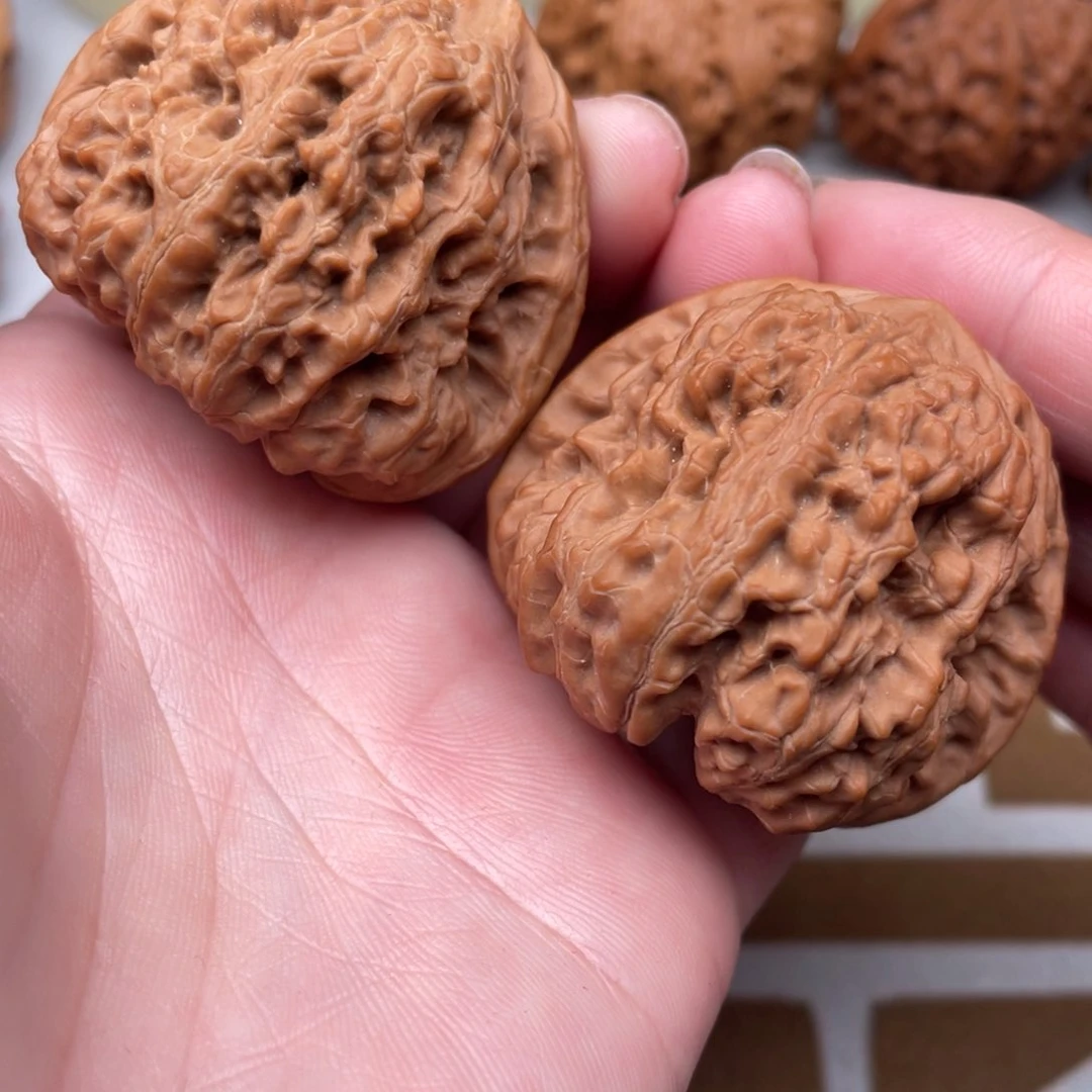 文玩核桃把件平谷凹底43