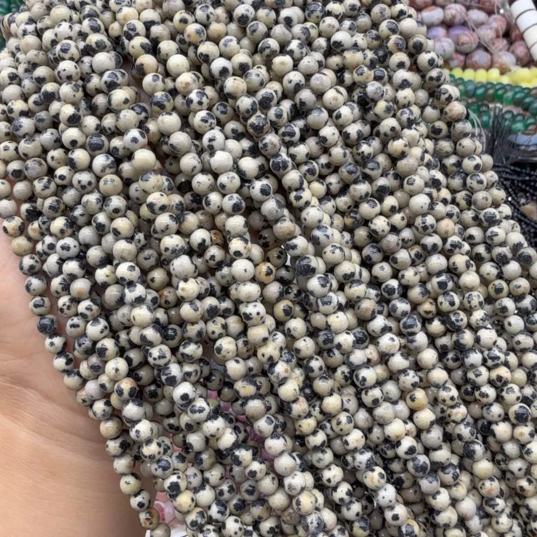 水晶珠宝半成品未镶嵌卡4斑点（3条）