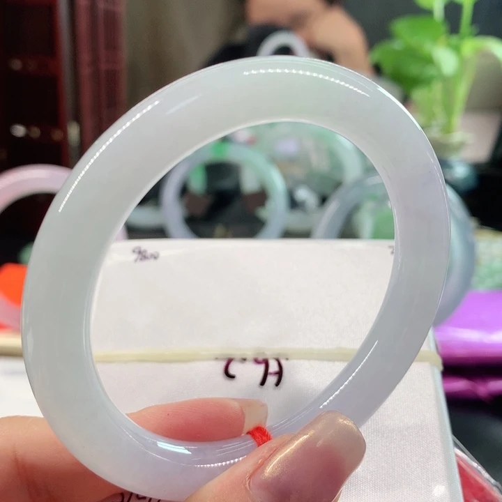 翡翠未镶嵌手镯56.2圈口