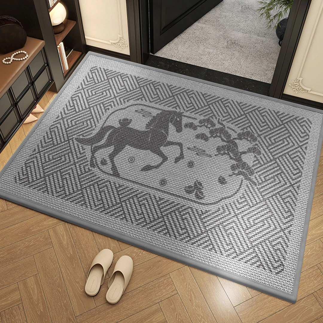 入户门地垫2025新款玄关新中式脚垫防滑耐脏耐磨家用进门门口门垫