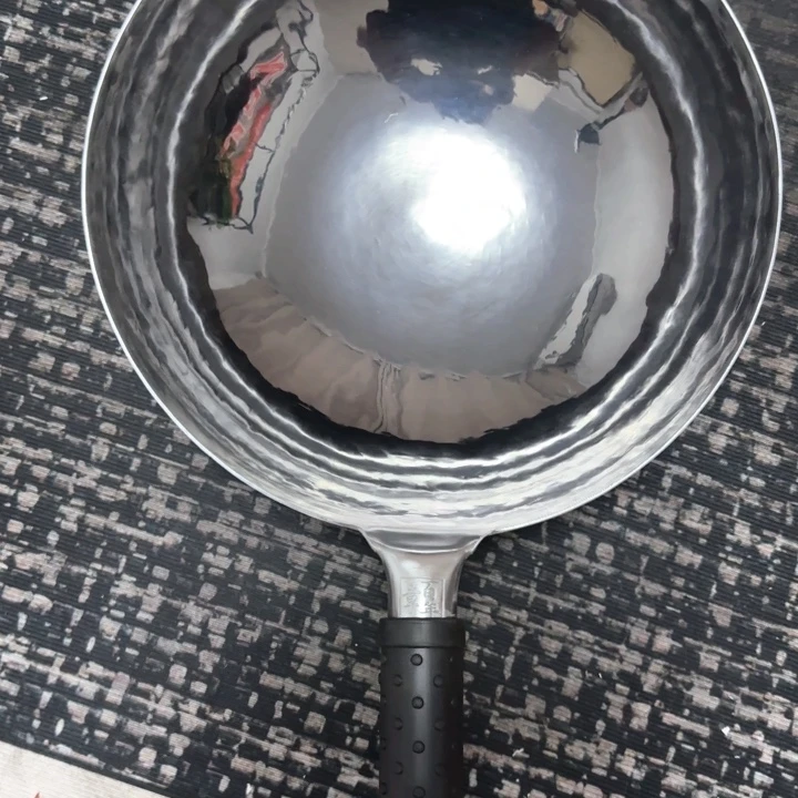 熟铁手工锻打铁锅32