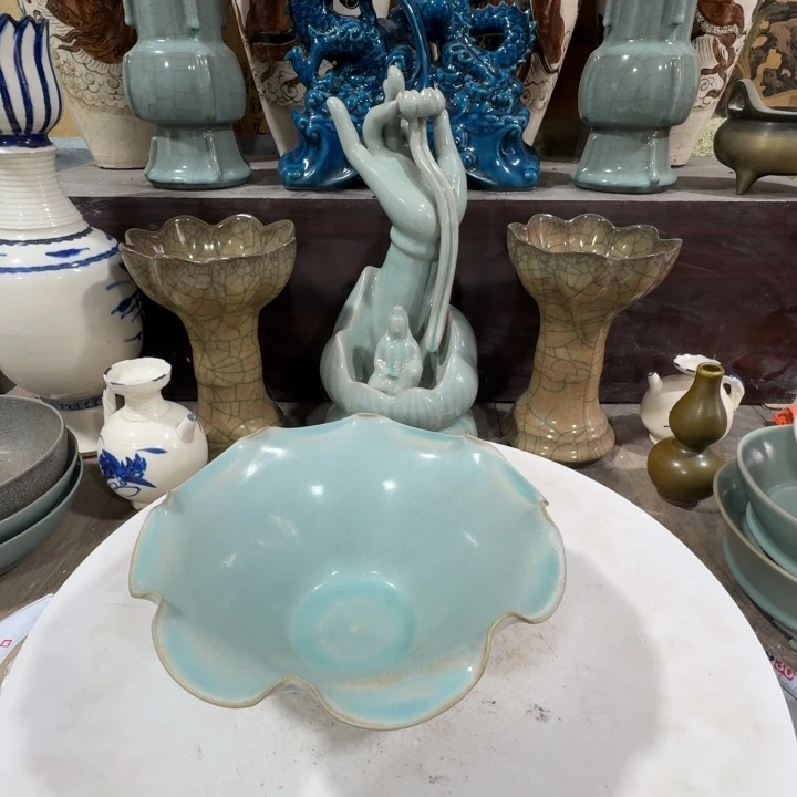 茶盏手工制作陶瓷摆件