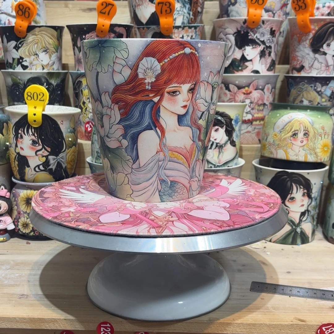 景德镇手绘花盆陶瓷16/18