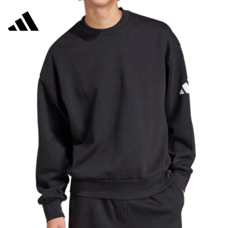 【流光风】adidas阿迪达斯男士运动卫衣秋季休闲百搭套头衫JF3542