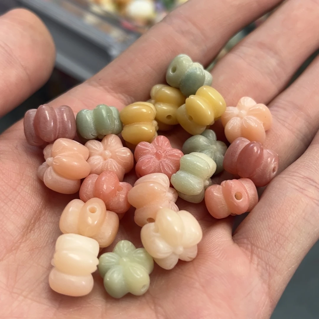 【闪购商品】白玉菩提吊坠q12/10+1颗五瓣花不售后