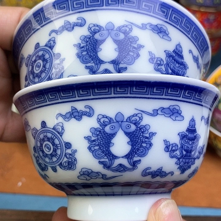 景德镇陶瓷藏式茶碗