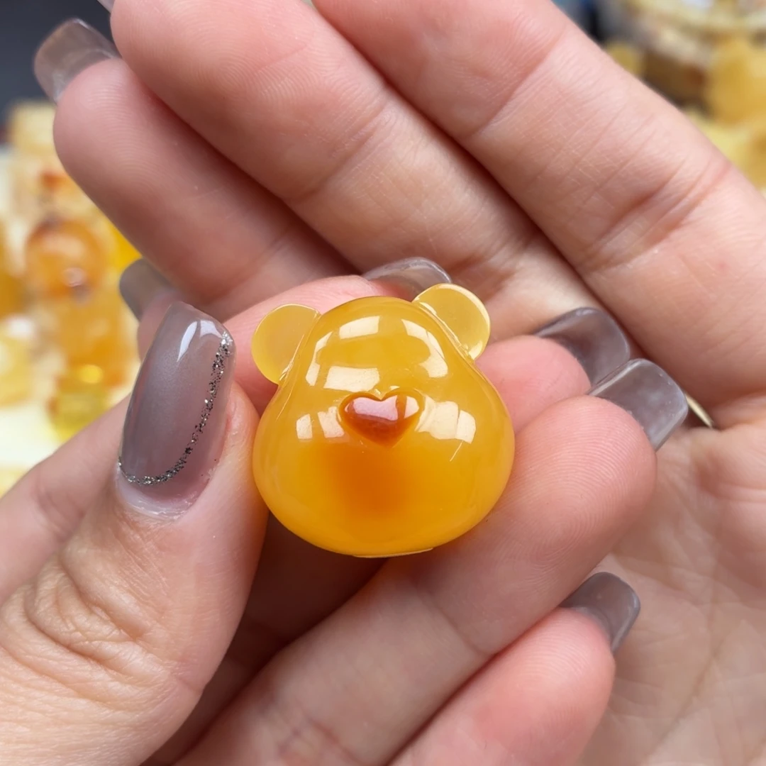 裸石琥珀未镶嵌蜜蜡