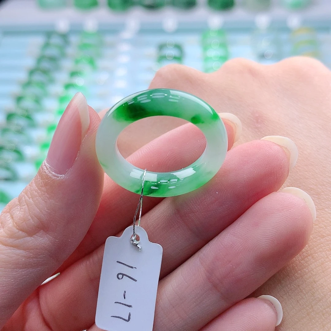 未镶嵌戒指翡翠缅甸翡翠A货