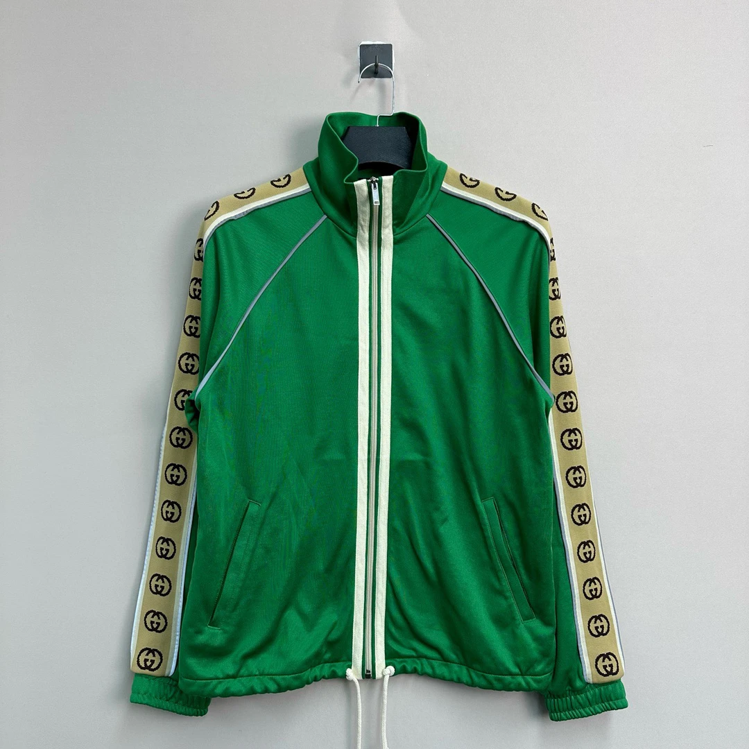 99新 GUCCI/古驰 串标3M反光拉链夹克/S码/价12000