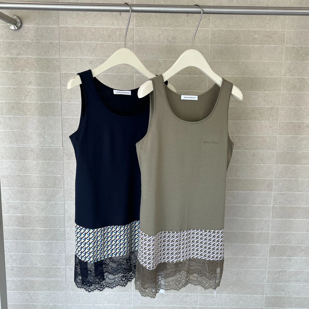 JR 拼接蕾丝背心25年春夏JWHAAT200768——1798