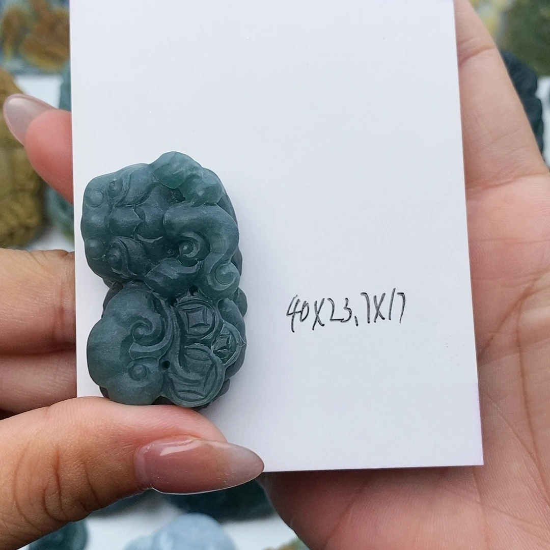 定制翡翠未镶嵌猫***…】