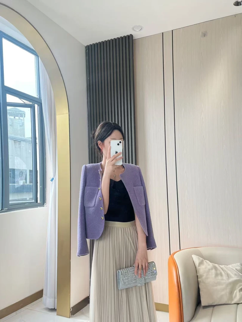 MSSY美舒尚衣，上衣小香风气质针织时尚百搭女装