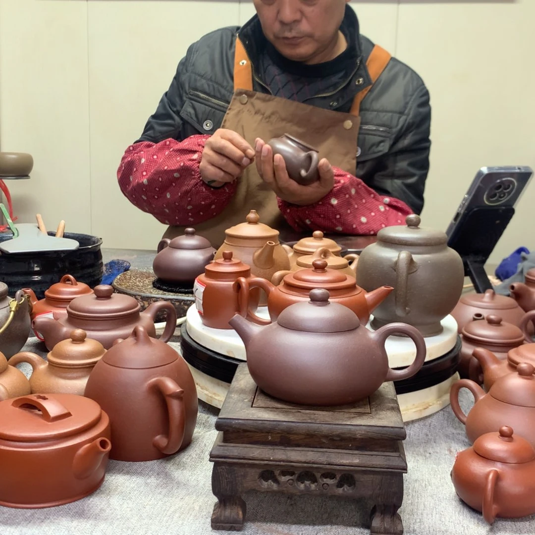 茶壶紫泥玉乳170 C半手工制作
