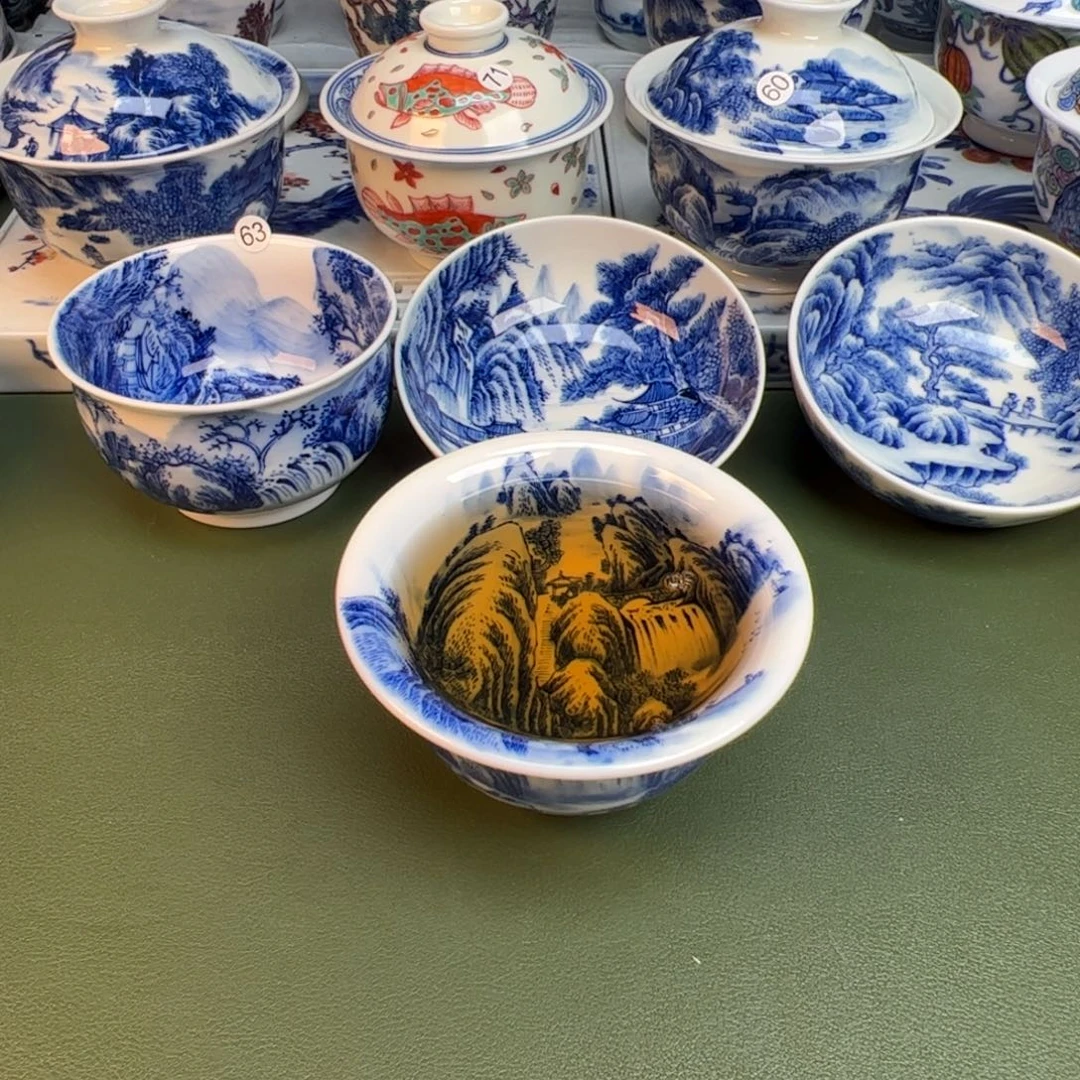 纯手工纯手绘茶具78