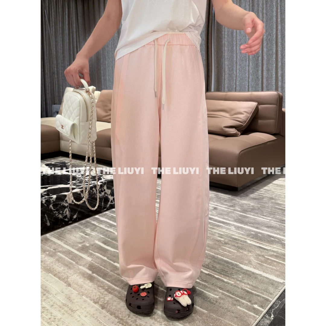 【LIUYI】夏季撞色休闲弯刀卫裤56113