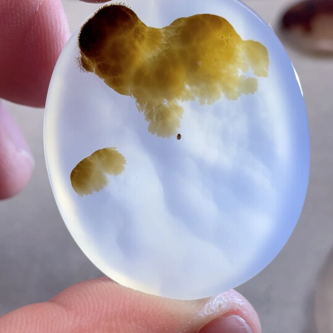 【闪购商品】玛瑙/玉髓颈饰合金石*