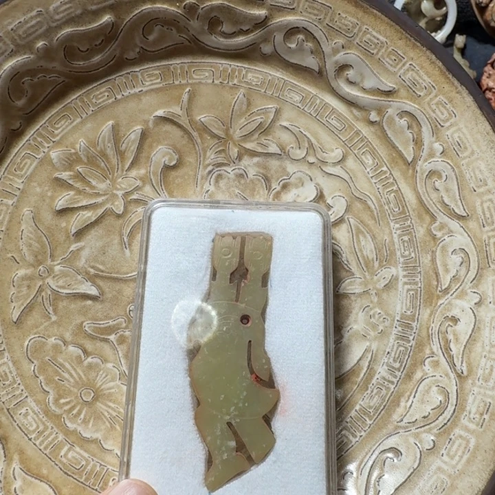得***轩瓷片青花瓷器11111
