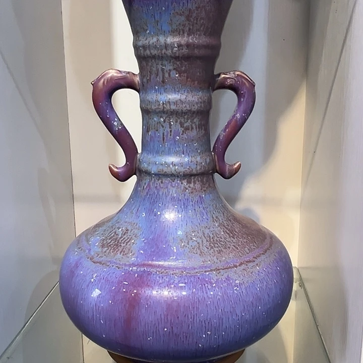 黄***馆摆件钧瓷摆件钧瓷摆件