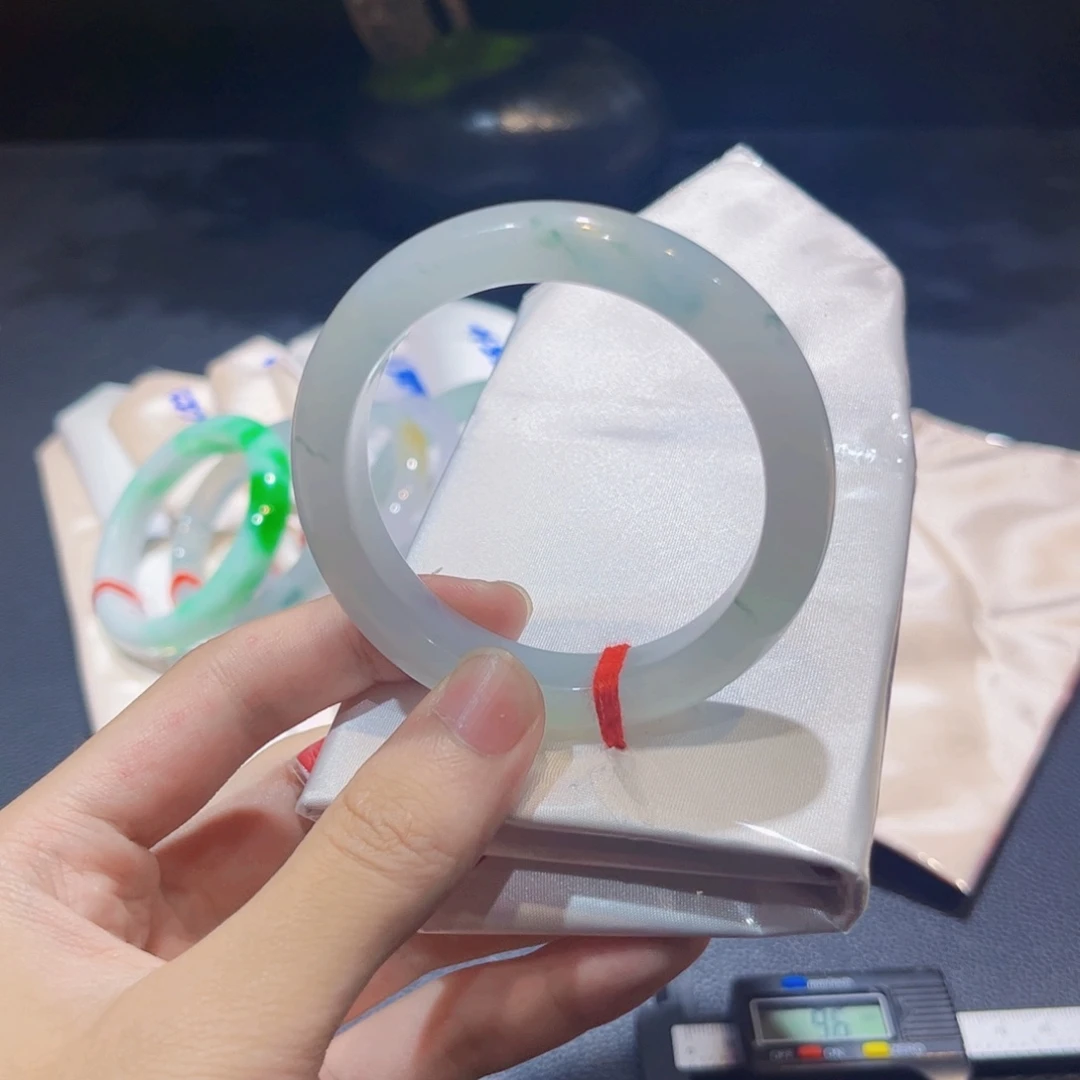 未镶嵌手镯翡翠翡翠手镯54圈口