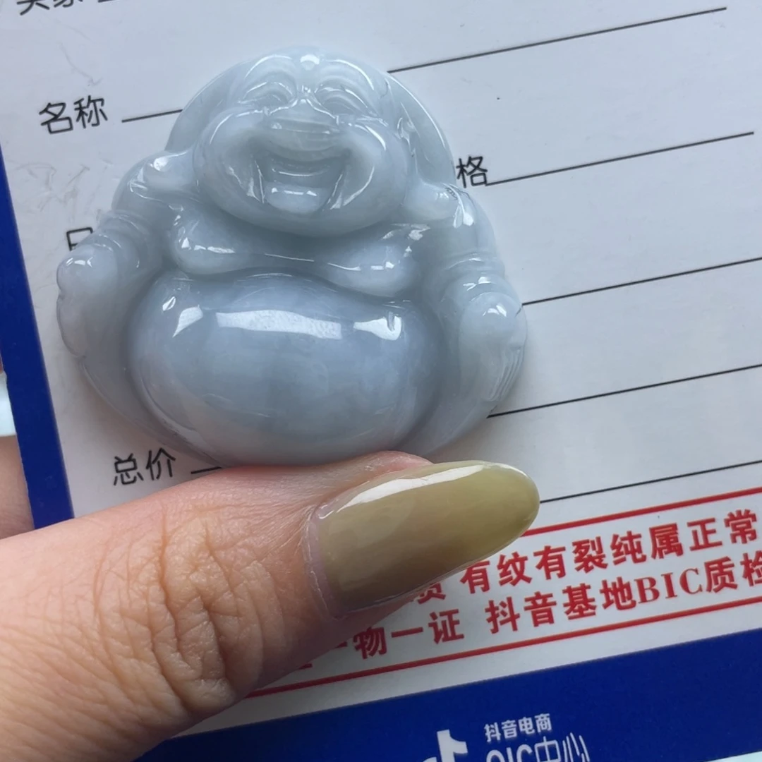 翡翠未镶嵌颈饰啊*U