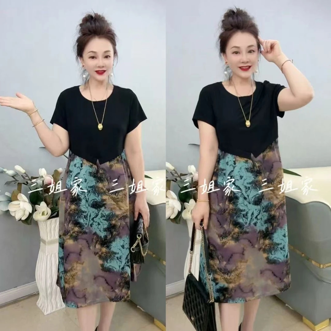 818#夏季薄款国风连衣裙