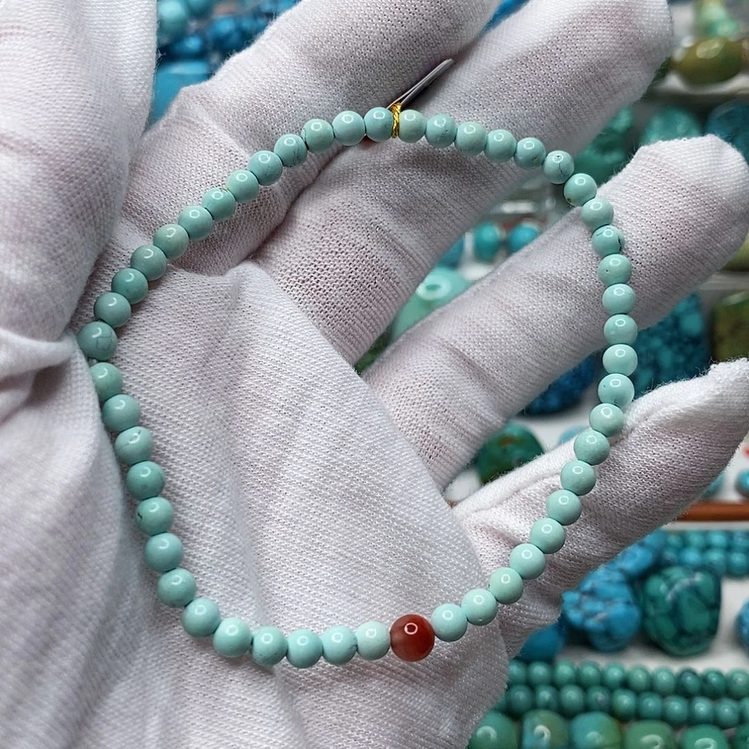 绿松石未镶嵌天然原矿 带武汉地大证书