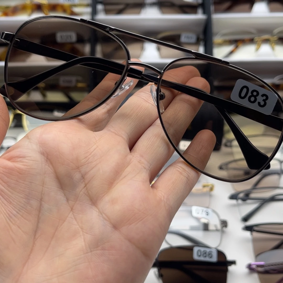 天然水晶石头眼镜