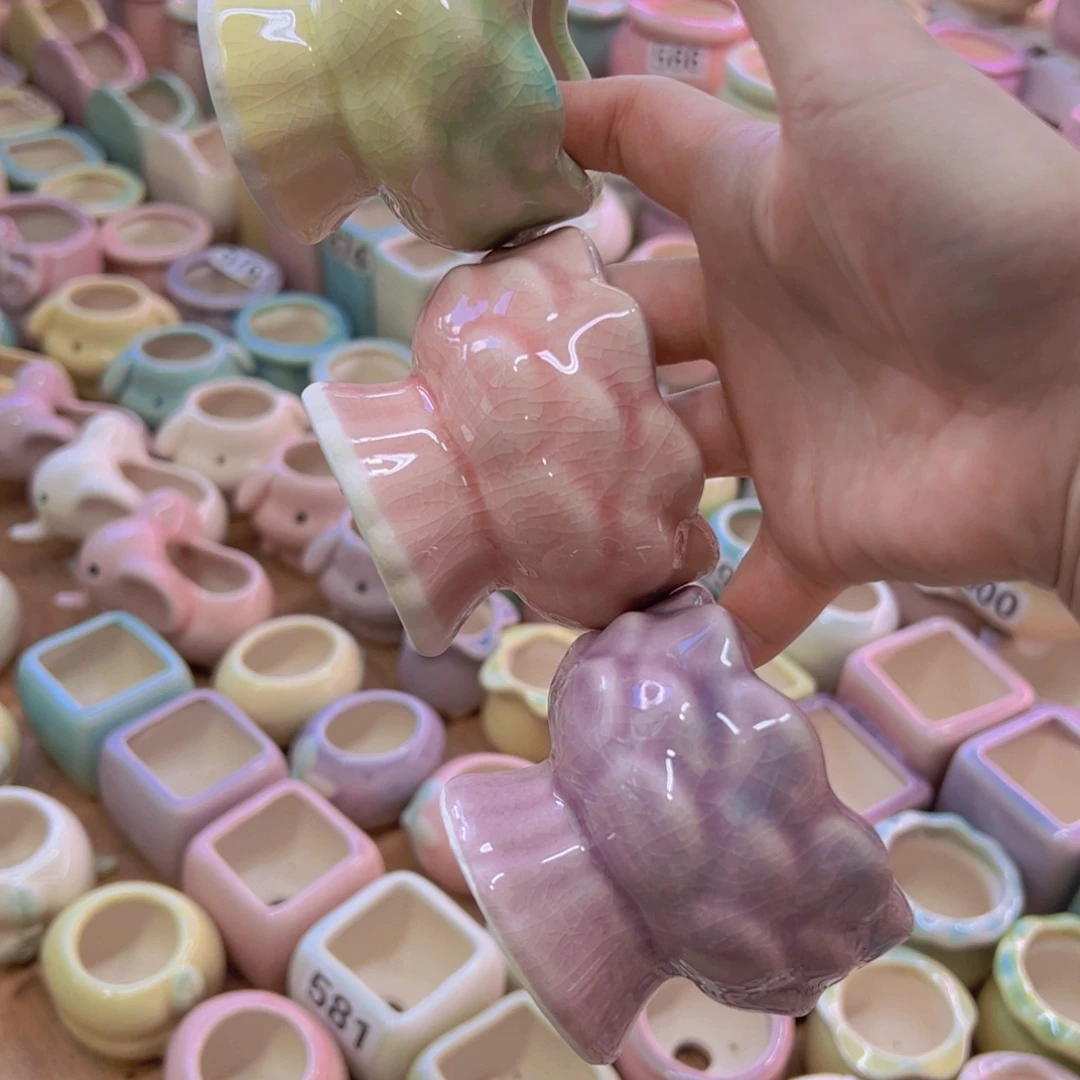 陶瓷花盆当场凑满12包邮