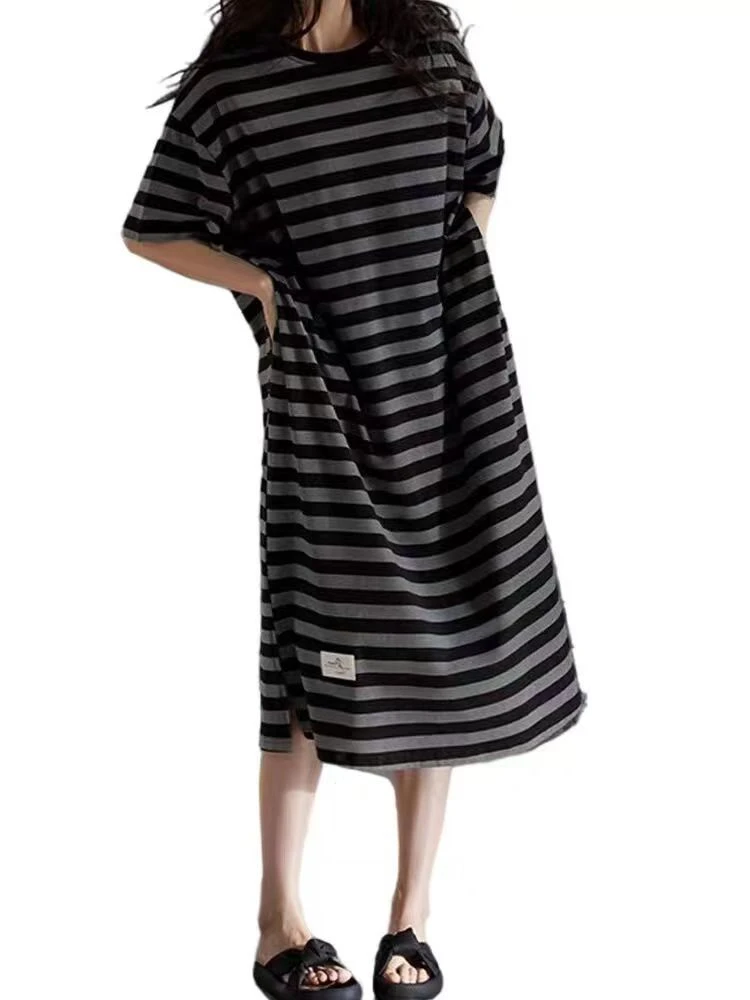 甲壳虫外贸家居服长裙