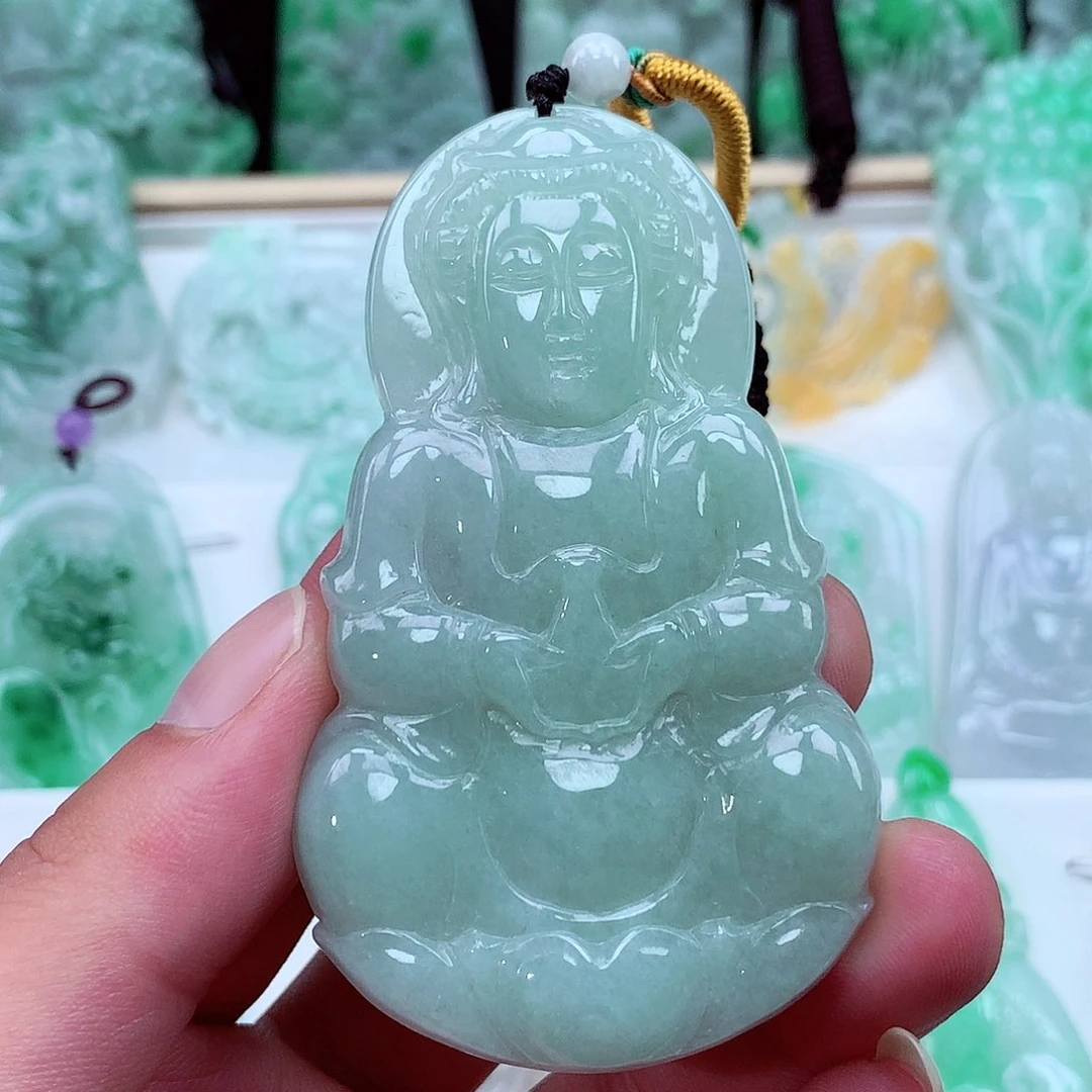 翡翠未镶嵌颈饰翡翠吊坠