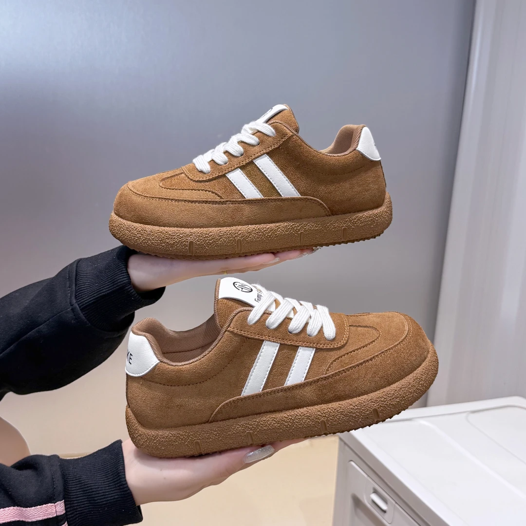 2025新款德训鞋休闲风秋季爆款休闲鞋时尚运动鞋软底平底百搭女鞋