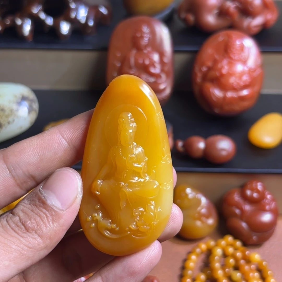 元***帅颈饰未镶嵌和田玉