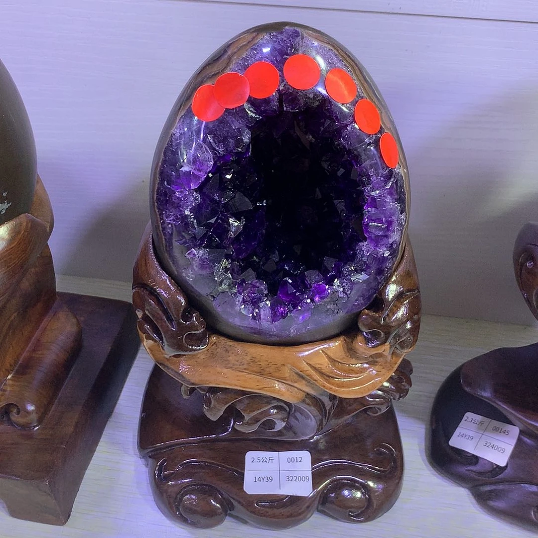 未镶嵌紫晶大型摆件（非配饰）妞妞