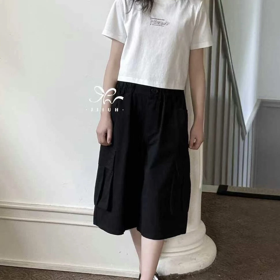 2313儿童大口袋七分裤