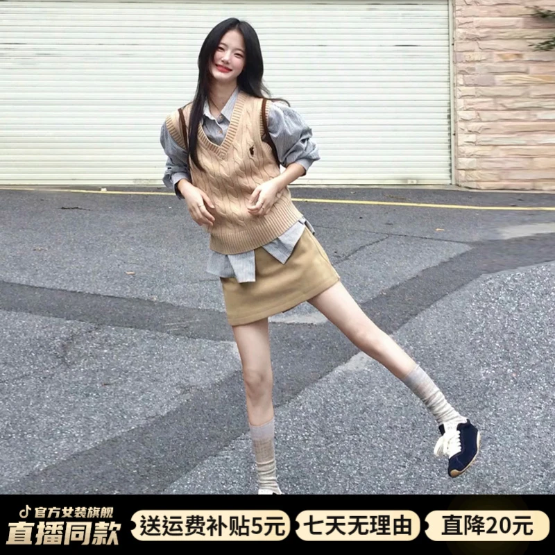 法式慵懒松弛感套装连衣裙子女早秋季2025新中式松弛感女上衣套装