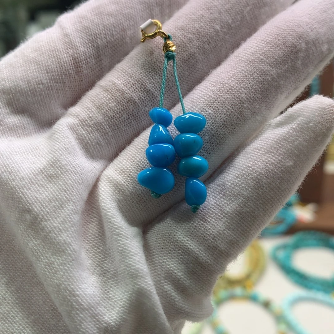 绿松石未镶嵌配饰