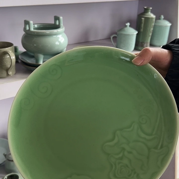 小米茶器龙泉青瓷
